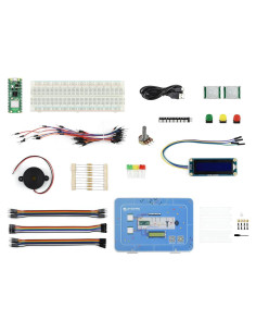 Kit Básico Waveshare Raspberry Pi Pico 2 W 16 Artículos