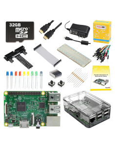 CanaKit Raspberry Pi 3 Kit Inicio 32GB WiFi Bluetooth