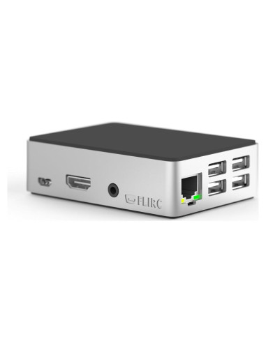 Caja Flirc de Aluminio para Raspberry Pi 3 B+ Plata