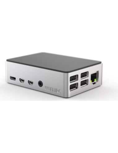 Caja para Raspberry Pi 4 Flirc de Aluminio Plata
