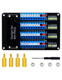Placa de Expansión GeeekPi para Raspberry Pi Pico W - Terminal de Tornillo