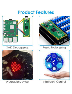 Placa de Expansión GeeekPi para Raspberry Pi Pico W - Terminal de Tornillo 2