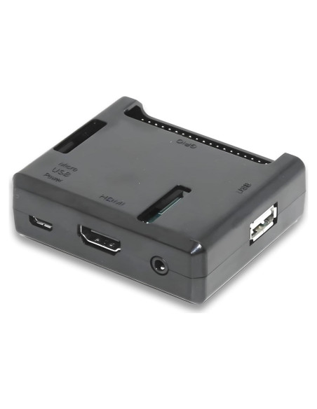 Funda Protectora Negra para Raspberry Pi A+ SB Components