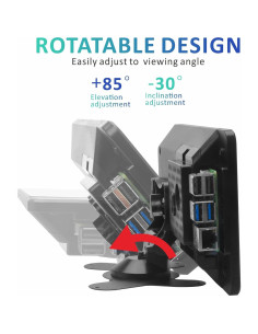 Caja OSOYOO PiStudio para Raspberry Pi con Pantalla Táctil 7" 2