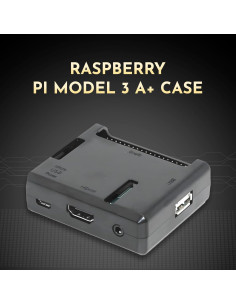 Funda Protectora Negra para Raspberry Pi A+ SB Components 2
