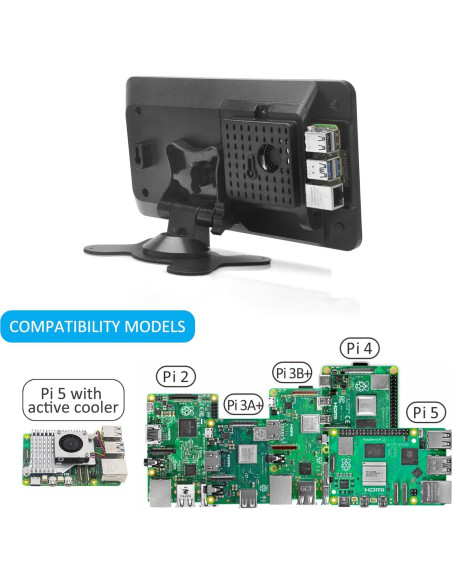 Caja OSOYOO PiStudio para Raspberry Pi con Pantalla Táctil 7"