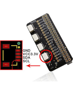 Placa de Expansión GPIO 2x20 Treedix para Raspberry Pi HAT 2