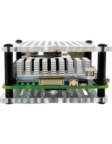 Enfriador Activo Vilros para Raspberry Pi 5 con Ventilador y Disipador
