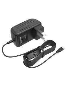 Adaptador de corriente USB-C 5V 3A con interruptor para Raspberry Pi 4