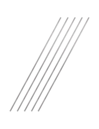 Varilla Redonda Sólida de Acero Inoxidable 304 Uxcell 2mm - 5pcs