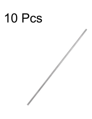 Varilla Redonda Sólida Acero Inoxidable 304 Uxcell 2mm 10pcs