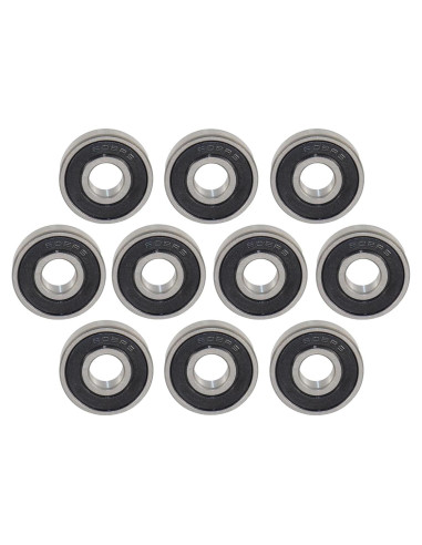 10 Rodamientos 608-2RS KABOBEARING ABEC-5 Doble Sello 8x22x7mm