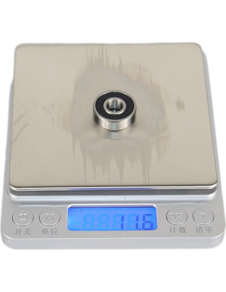 10 Rodamientos 608-2RS KABOBEARING ABEC-5 Doble Sello 8x22x7mm