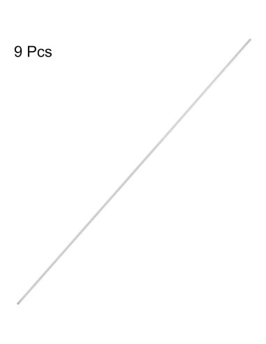 Varilla Redonda Sólida Acero Inoxidable 304 3mm x 450mm - 9pcs