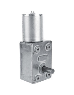 Motor Reductor DC 12V 2 RPM con Engranaje Metalico para DIY 2