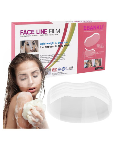 Visores Protectores de Ducha EBANKU 50 Pcs para Cejas