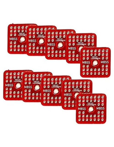 Placa de Prototipado Solderable MBSS 10 Unidades 20.32mm