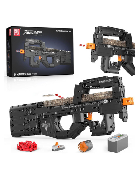 Set de Construcción Mould King P90 Submachine 1589 Piezas