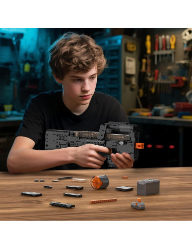 Set de Construcción Mould King P90 Submachine 1589 Piezas