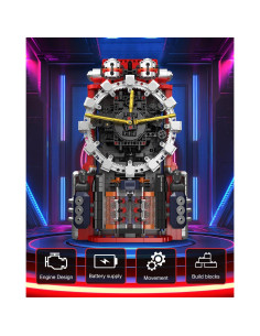 Reloj Cibernético Mould King 10187 - 1601 Piezas 2