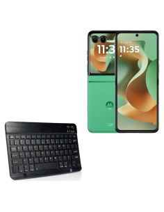 Teclado Bluetooth BoxWave SlimKeys para Motorola Razr 60 - Delgado y Ligero