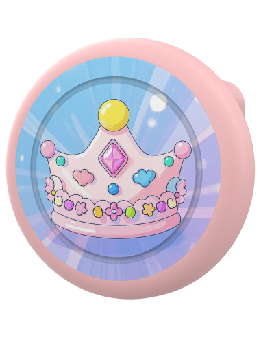 Funda de Silicona para AirTag Wagtune - 2 Pack Niños (Corona y Unicornio)