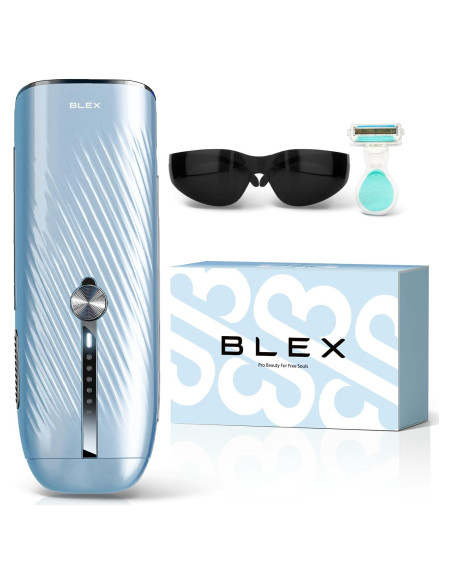 Depilador Láser IPL Blex para Hombres y Mujeres, Indoloro, 21J