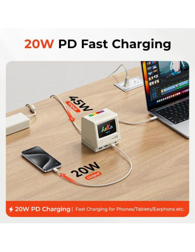 Estación de Acoplamiento Triple Monitor RayCue 128K SE 4K USB-C