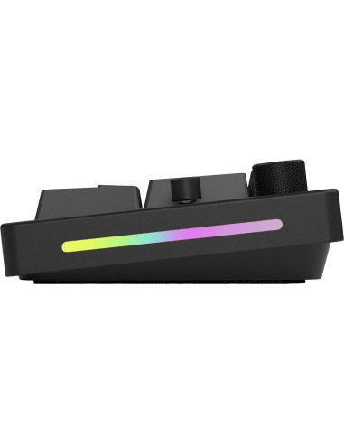 Teclado Numérico Mecánico Glorious GMMK Negro - Hotswap, RGB