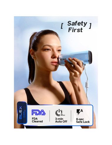 Depilador Láser IPL Blex para Hombres y Mujeres, Indoloro, 21J