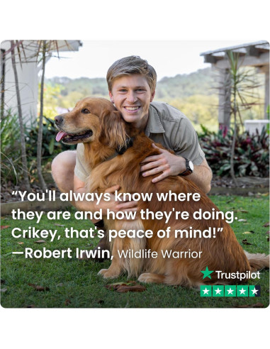 Rastreador GPS para Perros Tractive TG6A Negro - Monitoreo en Tiempo Real