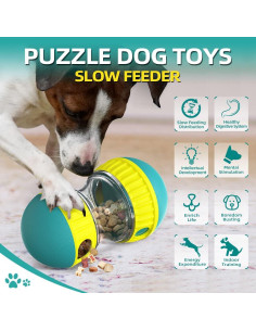 Bola Dispensadora de Golosinas para Perros Mankoda Verde - Estimulante 2