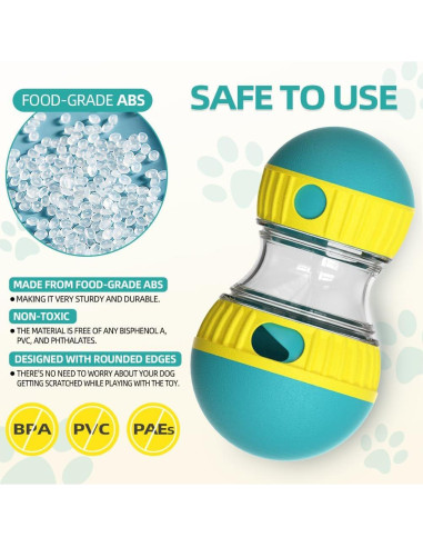 Bola Dispensadora de Golosinas para Perros Mankoda Verde - Estimulante