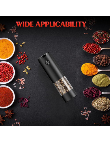 Molinillos Eléctricos de Sal y Pimienta ioion Automáticos 360