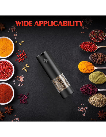 Molinillos Eléctricos de Sal y Pimienta ioion Automáticos 360