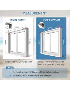Persianas Motorizadas Grandekor Beige 58.42x182.88 cm Blackout 2