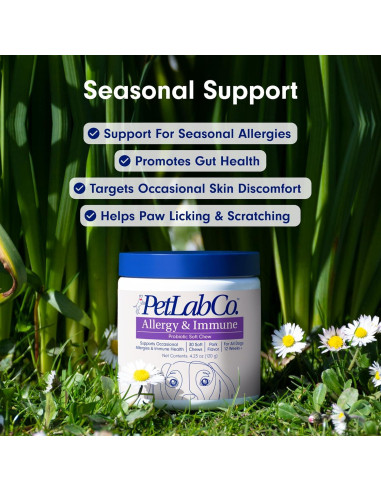 Probioticos para Perros PetLab Co. - 30 Masticables Sabor Cerdo