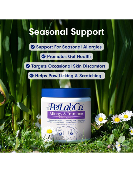 Probioticos para Perros PetLab Co. - 30 Masticables Sabor Cerdo