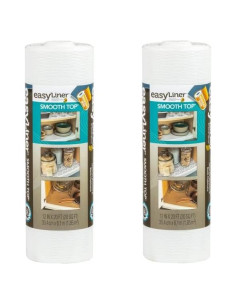 Forro de Estante No Adhesivo Duck 855145 Blanco 2 Rollos 30.48 cm x 6.1 m