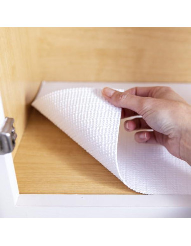 Forro de Estante No Adhesivo Duck 855145 Blanco 2 Rollos 30.48 cm x 6.1 m
