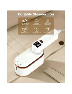 Plancha de Vapor Portátil Nammaró 1200W 150ml 3 Niveles 2