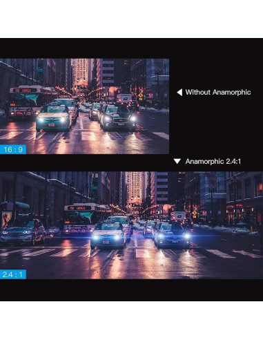 Lente Anamórfica SIRUI 50mm F1.8 Montura L para Cine