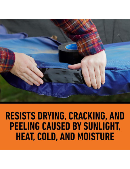 Cinta de Ducto Gorilla Todo Clima Negra 48 mm x 22.86 m