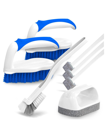 Holikme 7 Cepillos de Limpieza Profunda para Baño y Cocina