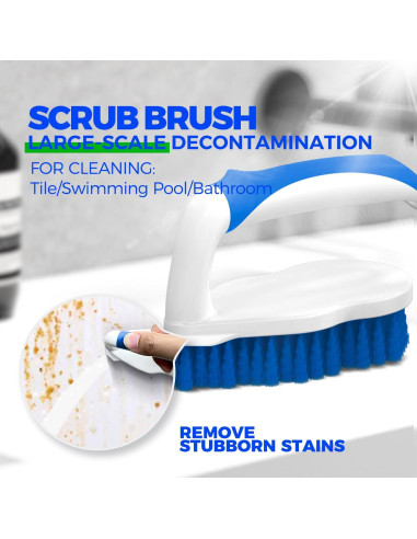 Holikme 7 Cepillos de Limpieza Profunda para Baño y Cocina