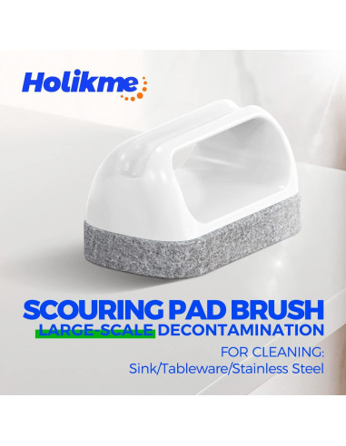 Holikme 7 Cepillos de Limpieza Profunda para Baño y Cocina