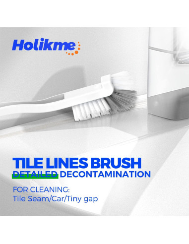 Holikme 7 Cepillos de Limpieza Profunda para Baño y Cocina