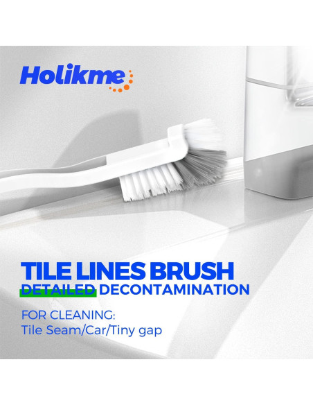 Holikme 7 Cepillos de Limpieza Profunda para Baño y Cocina