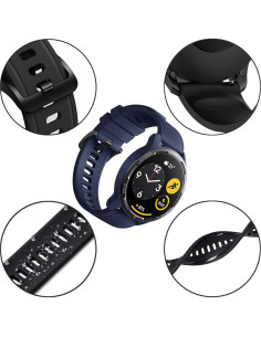 Correas de Silicona Suave Xiaomi Mi Watch S1/S2/S3 - 3 Colores 2