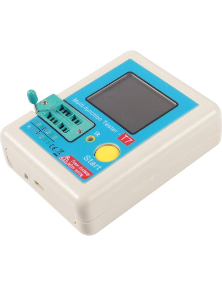 Probador de Transistores LCR-T7 AITRIP Medidor de Diodos y Capacitores